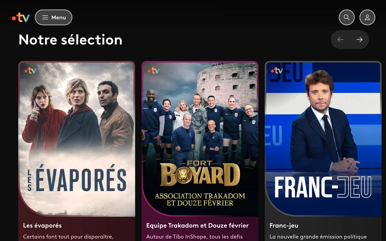 Aperçu — France.tv — plateforme de streaming