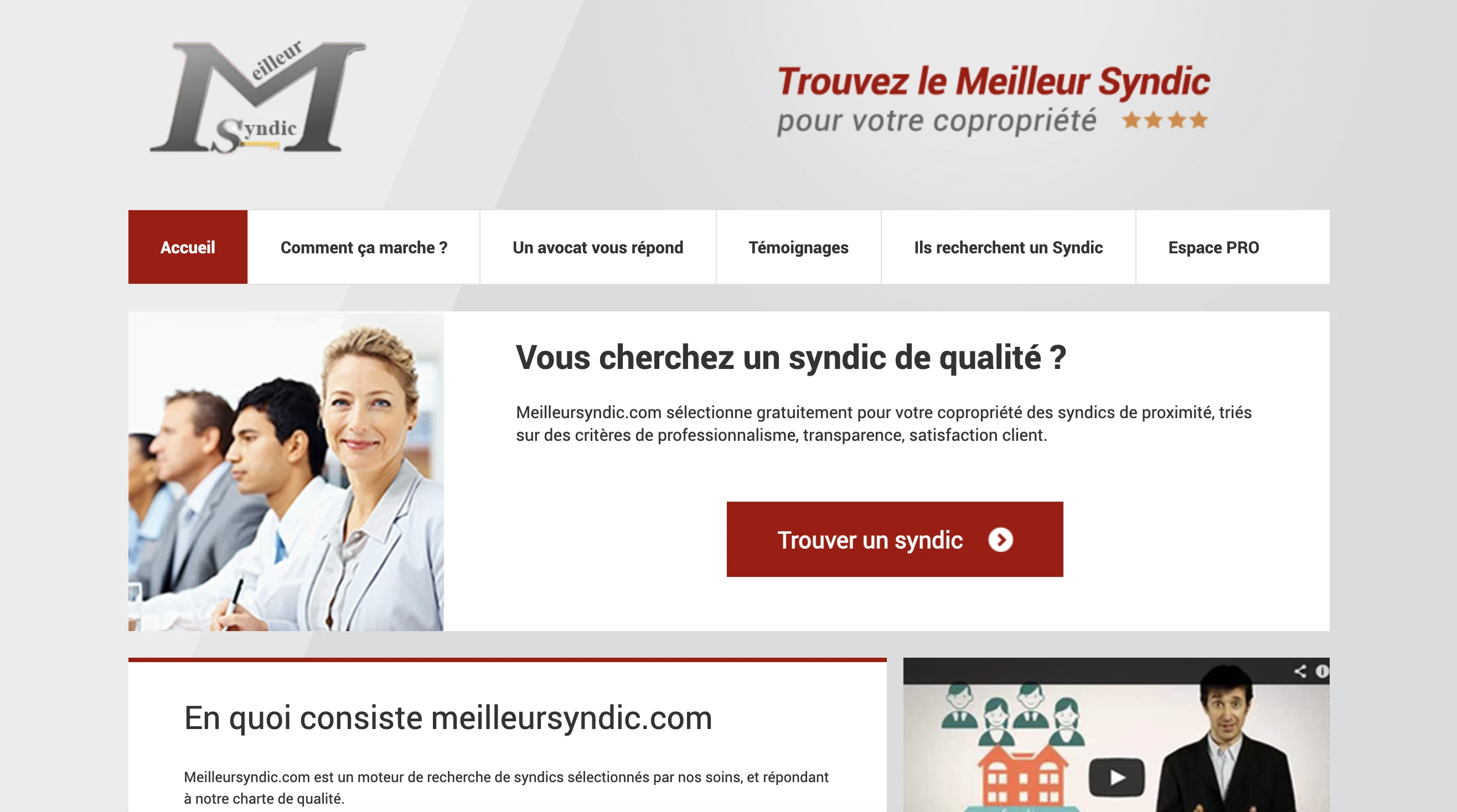Aperçu — Meilleur Syndic — comparateur de syndics de copropriété
