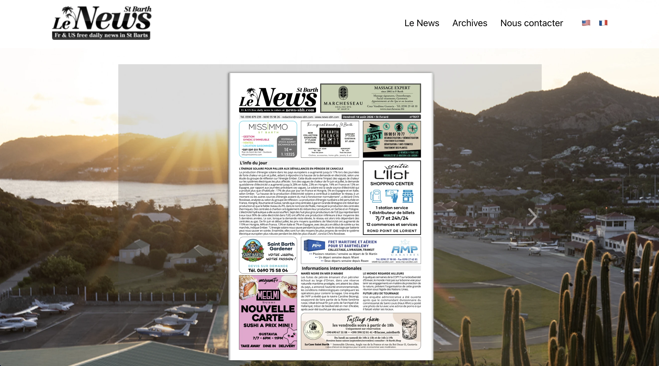 Aperçu — News SBH — média local & magazine interactif
